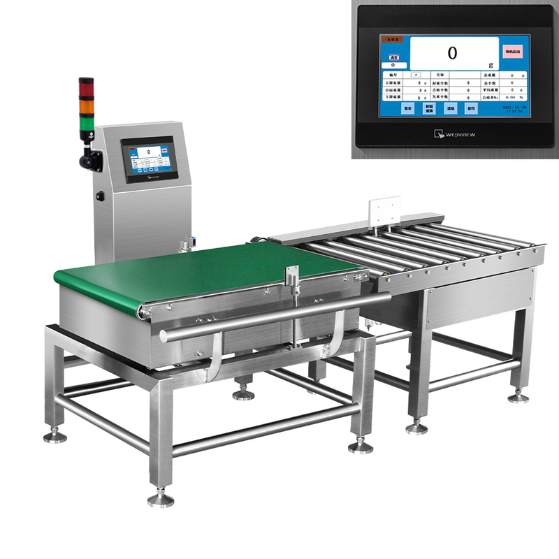 Machine de poids de vérification de la courroie , Vérifier la pesée pour le carton , Tactile Vérifiez la pesée