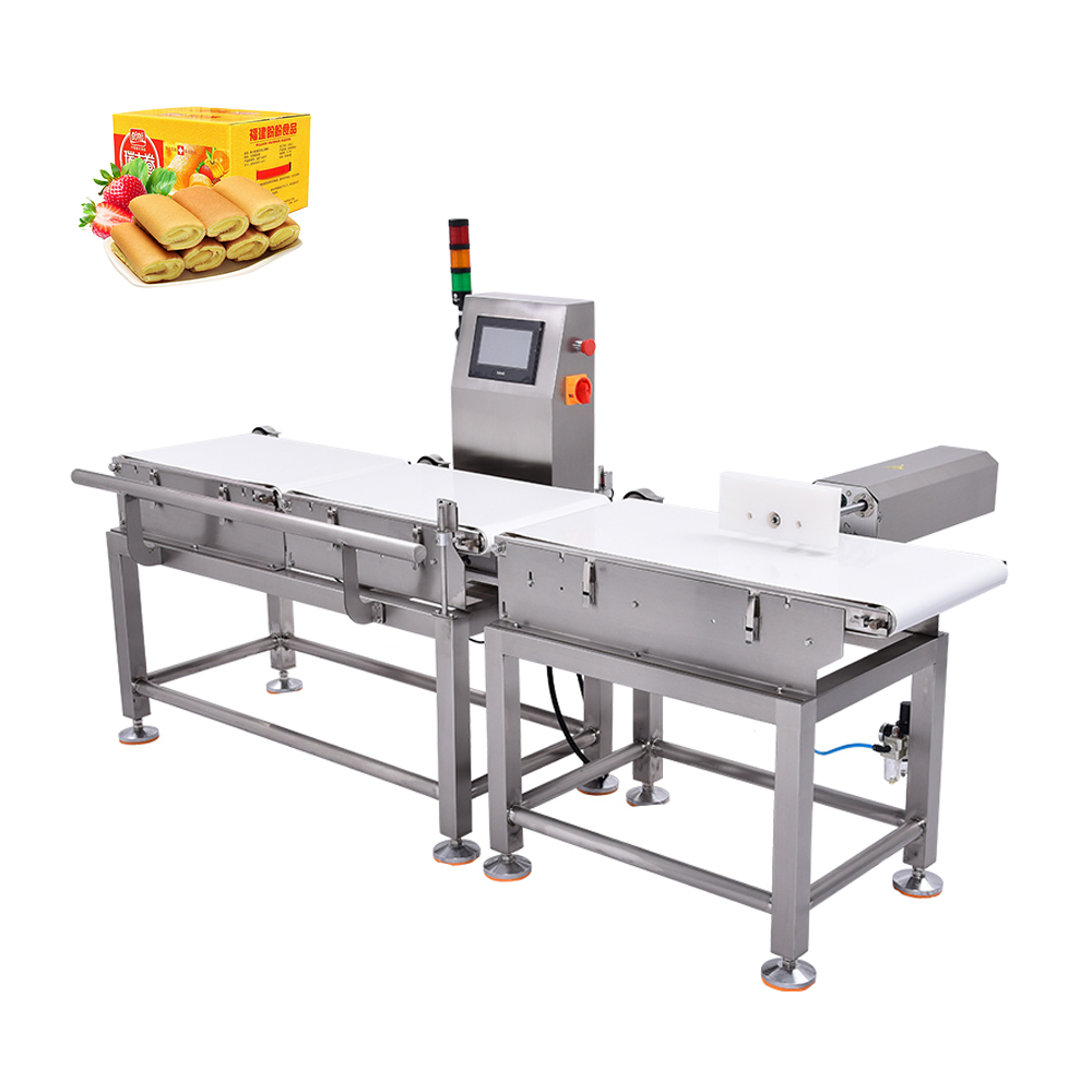 Vérifiez le pesée avec le rejection ， la courroie Vérifiez la machine à poids ， Vérifiez la pesée pour Carton