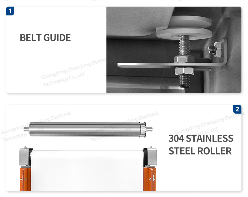 Détecteur de métaux pour emballage en papier d'aluminium CQ-806