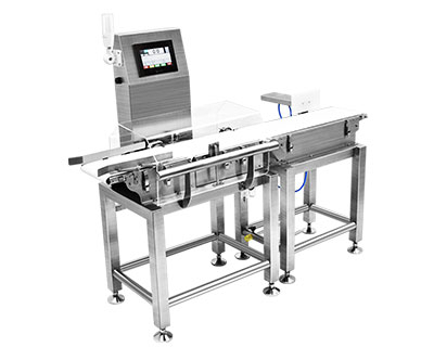 boîte à écran tactile Check Weigher avec convoyeur