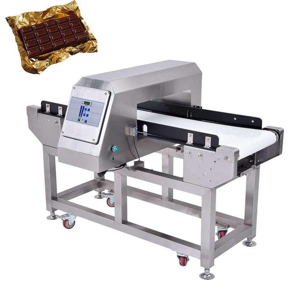 Détecteur de métaux pour un emballage en aluminium ， Biscuit Metal Detecteur ， Détecteur de métaux alimentaires intelligents