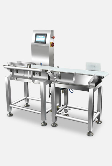 boîte à écran tactile Check Weigher avec convoyeur