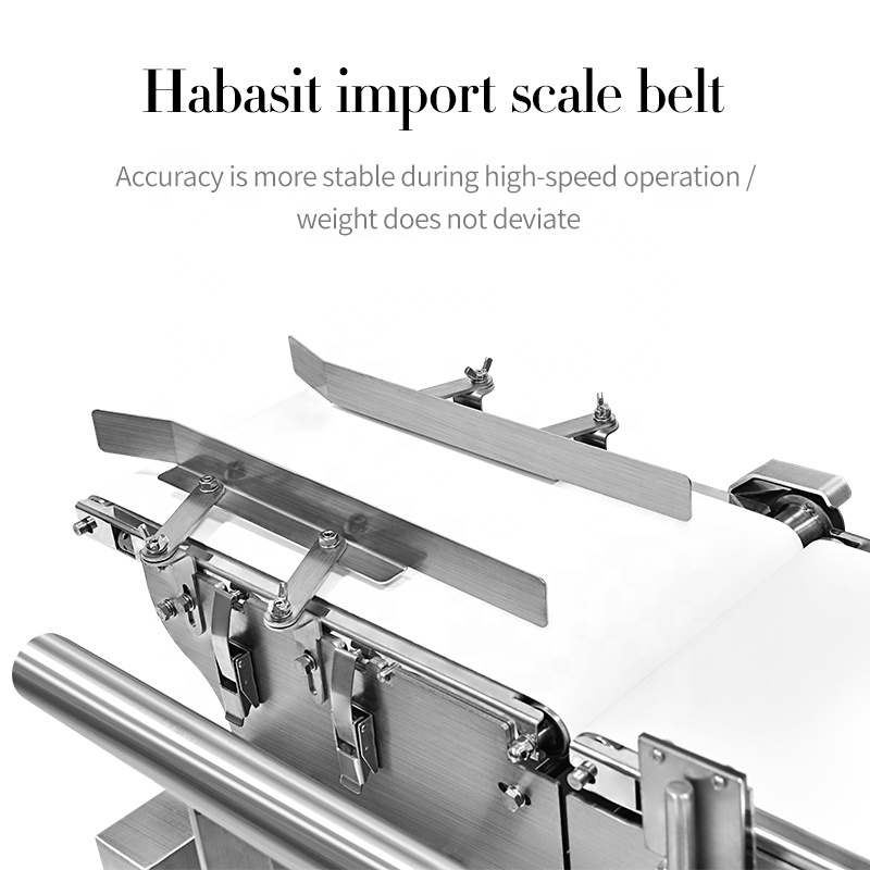 Machine de contrôle pondérale à convoyeur automatique à grande vitesse