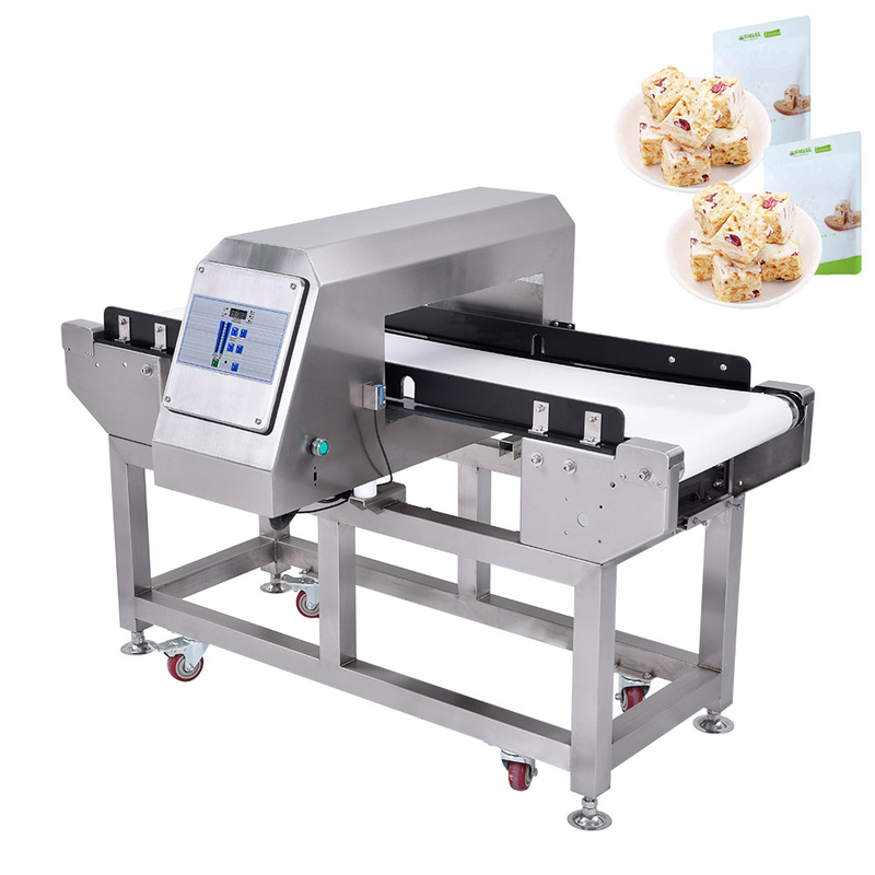 Détecteur de métaux pour un emballage en aluminium ， Biscuit Metal Detecteur ， Détecteur de métaux alimentaires intelligents