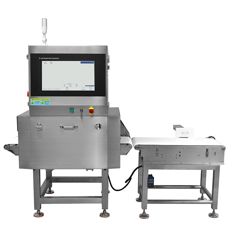 Système d'inspection des rayons X ， aliments passant par la machine à rayons X ， machine à rayons X pour la transformation des aliments