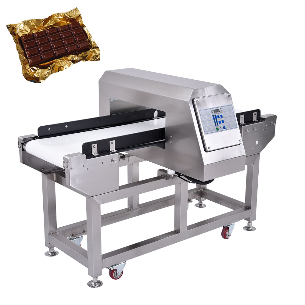Détecteur de métaux pour un emballage en aluminium ， Biscuit Metal Detecteur ， Détecteur de métaux alimentaires intelligents